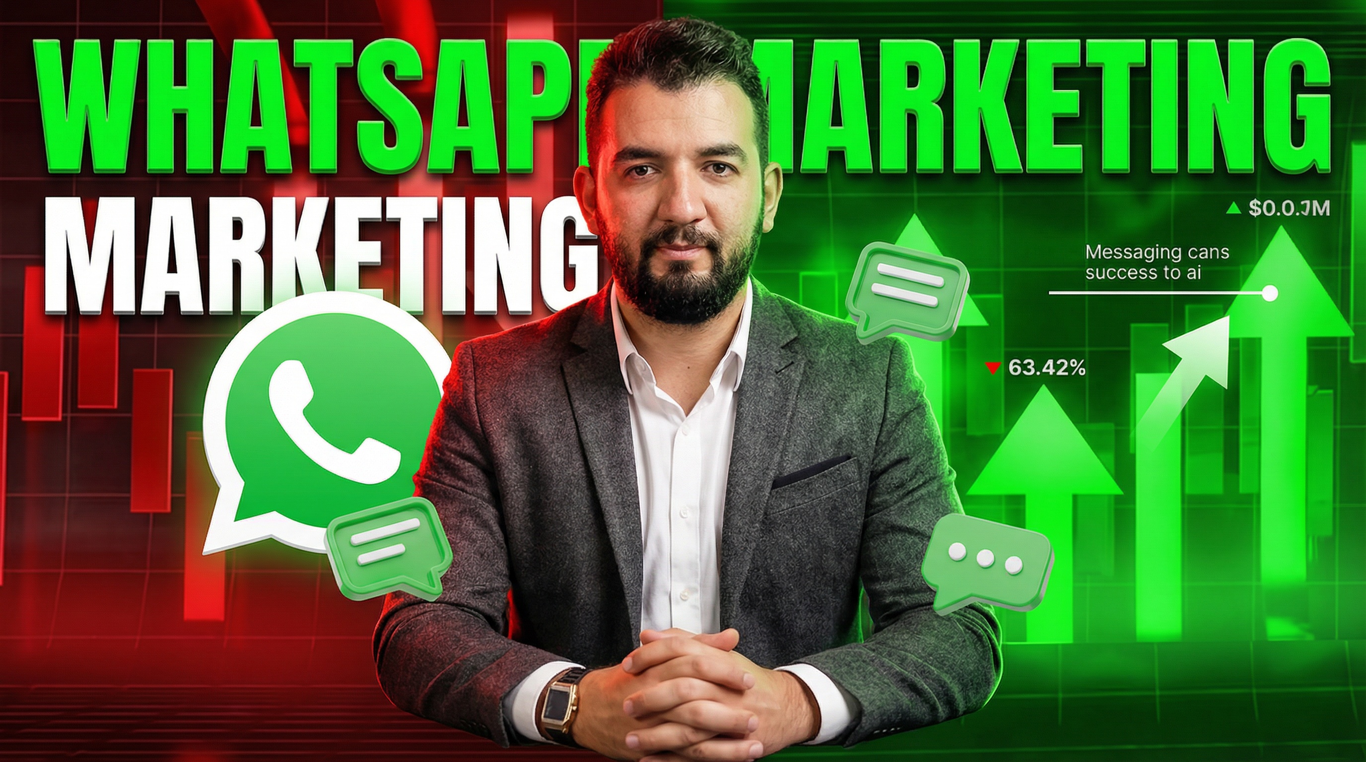 الدورة الشاملة في التسويق عبر واتساب (WhatsApp CRM & Sender)